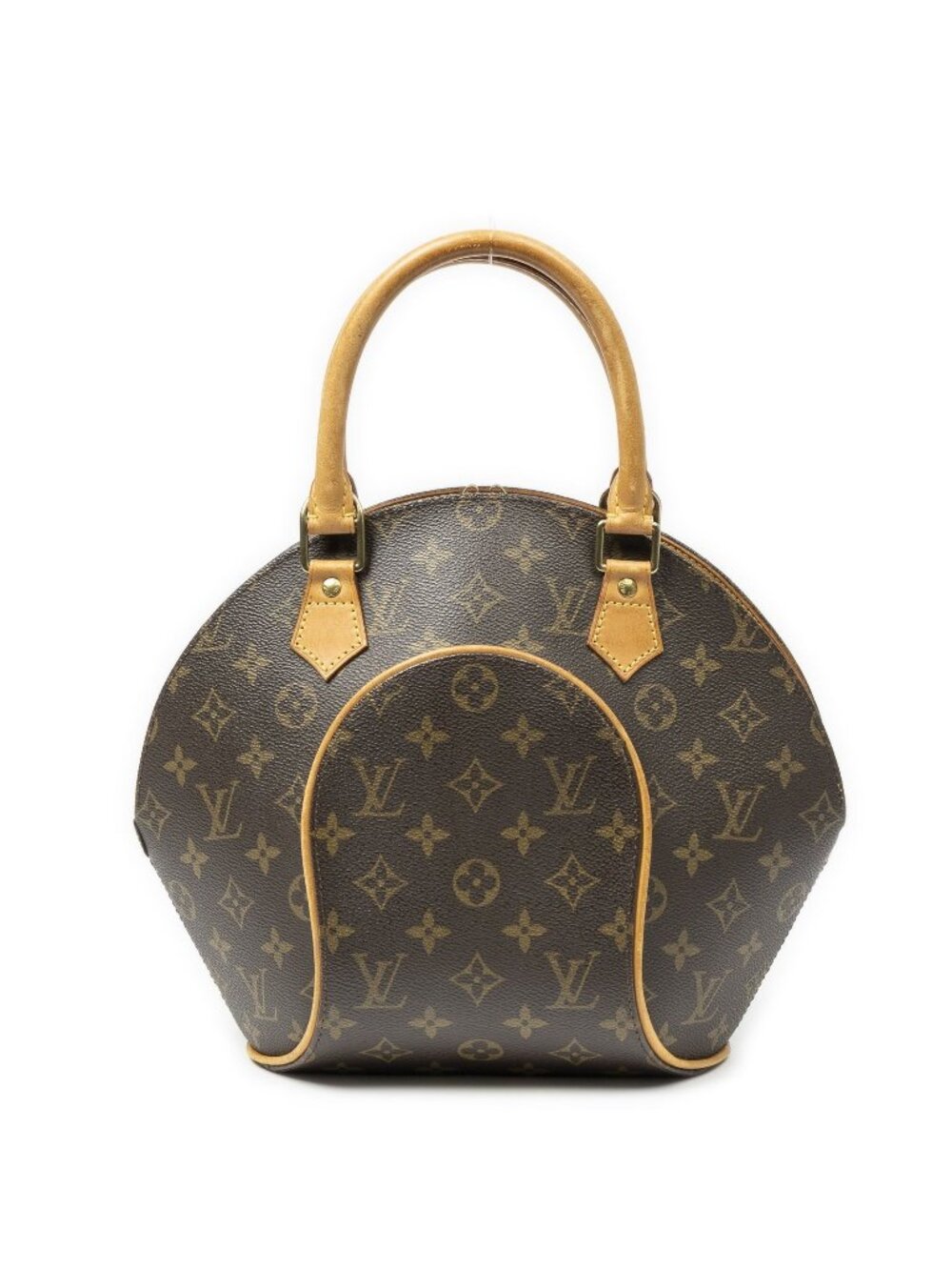 Louis Vuitton Ellipse Brown Monogram Canvas Handbag